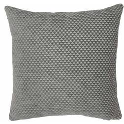 Homescapes Geometric Cushion Cover Grey, Silver