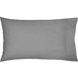 Bedeck of Belfast Fine Linens 300 Thread Count Pillow Case Grey, Black