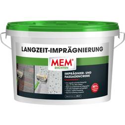 Mem Langzeit-Imprägnierung, Imprägnier- Schutz Hohe Eindringtiefe, Lösemittelfrei, 2,5 l, Weißlich nach Aushärtung
