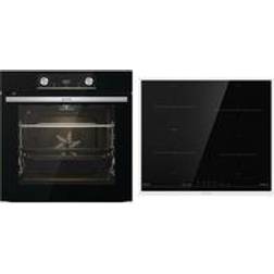 Gorenje 738971 Einbaubackofen-Set OptiBake Schwarz, Grau