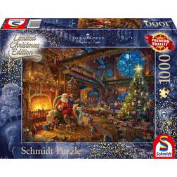 Schmidt Spiele Santa Claus & His Secret Helper 1000 Pieces