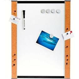 Genie Whiteboard Kork Magnettafel Memoboard Wandtafel Pinnwand Schreibtafel