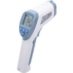 BGS Technic Stirn-Fieber-Thermometer kontaktlos, Infrarot für Personen Objekt-Messung 0 100°