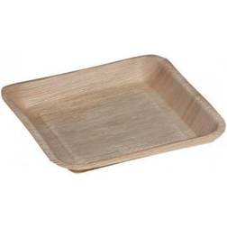 Diverse Engangstallerken Palmeblad 17x17 cm