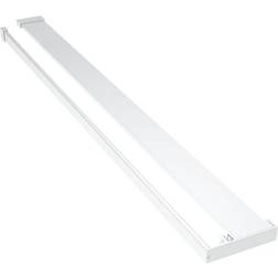 vidaXL Duschhylla För Duschvägg Krom 115 cm Aluminium