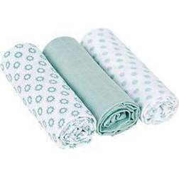 Lässig 3er-Pack Mullwindel Swaddle & Burp Blanket L 85x85 cm