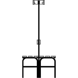 Garderobenbank H1650xB2000xT725mm