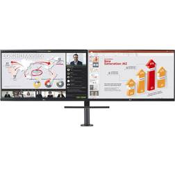 LG 27QP88DP-BS 2560x1440 Pixel Quad HD 5ms DisplayPort USB-C VESA Pivot QHD