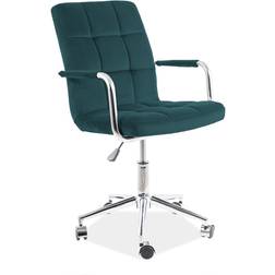 Pivotante Matelassé Série Q-022 H 87 x L 51 x P 40 cm Chaise de bureau