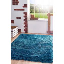 Origin Extravagance Teal Shaggy Rug