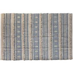 Dkd Home Decor 230 160 2 Blå, Vit cm
