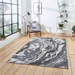 Think Rugs Apollo GR584 Modern Abstract High Density Grey cm