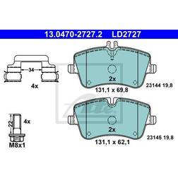 ATE Ceramic 13.0470-2727.2 Jeu de Plaquettes de Frein