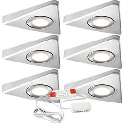 Loops 6x brushed Triangle Driver Bench Lighting