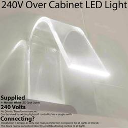 Loops 4x Over Cabinet Kit Wardrobe Lighting