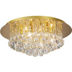 Deco Dahlia Ceiling Flush Light