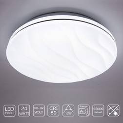 ExtraStar 24W led Wave Ceiling Flush Light