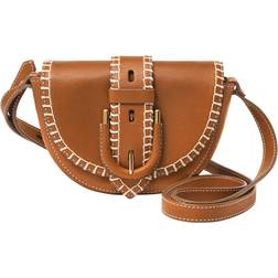 Fossil Harwell Small Flap Crossbody - Saddle