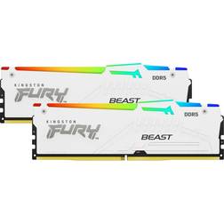 Kingston Fury Beast RGB White DDR5 6000MHz 2x32GB (KF560C40BWAK2-64)