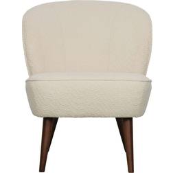 Woood Fauteuil Sara Bouclé Creme