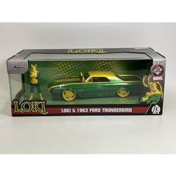 Jada Loki and 1963 Ford Thunderbird 1:24 Scale 253225026