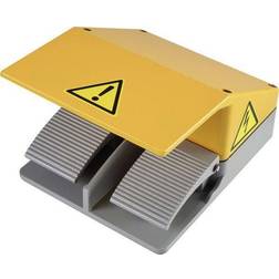 TRU Components Interruttore a pedale 220 V/AC, 380 V/AC 10 A 2 pedali 2 NC, 2 NA 1 pz