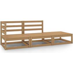 vidaXL 3 Garden Outdoor Lounge Set