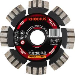 Rhodius 303161 LD4 Diamond cutting disc Diameter 125 mm Bore diameter 22.23 mm Natural stone 1 pcs