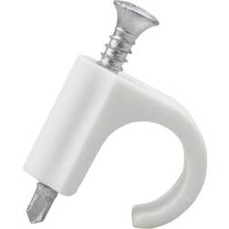 Tillex Drillclips 14-18 mm rund, TX20, hvid 100 stk