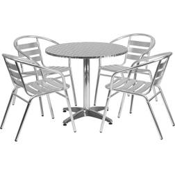 Flash Furniture Lila 31.5'' Patio Dining Set