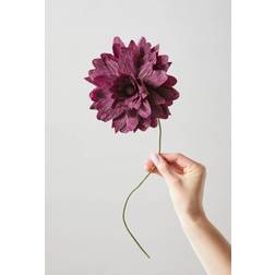 Studio About Paper Flower Large Grand Dahlia/Aubergine