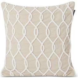 Lexington Rope Deco Cushion Cover White, Beige (50x50cm)