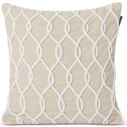 Lexington Rope Deco Kuddöverdrag Beige, Vit (50x50cm)