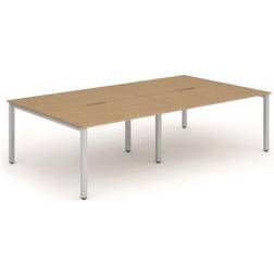 Evolve B2B Silver Frame Writing Desk