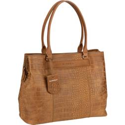 Burkely Casual Cayla Cognac Leren Aktetas 1000402.29.24