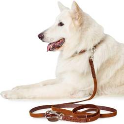 Hunter Line Solid Education Cognac Dog Leash 200cm/11mm