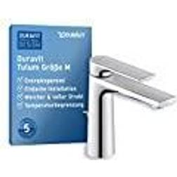 Duravit TU1021001010 Tulum Washbasin Mixer Tap Chrome M