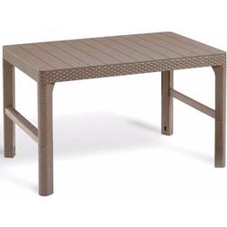 vidaXL Table De Jardin Lyon Cappuccino 420015 - Marron