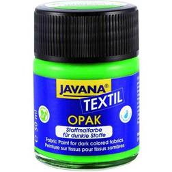 Kreul Textilfarbe JAVANA, gelb, im Glas, 50 ml