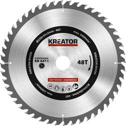 Kreator Rundsavsklinge 250 mm 48 HM tænder KRT020425