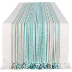 DII 72" Striped Tablecloth Blue (182.88x35.56)