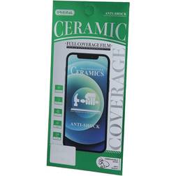 TelForceOne iPhone SE 2022 2020 8 7 Skärmskydd Plast Skyddsfilm Transparent med Svart Kant