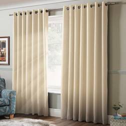 Essential Essential Blackouts Eyelet Curtains Cream
