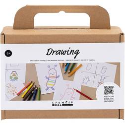 Creativ Company Mini Craft Kit Drawing, Monsters, 1 pack