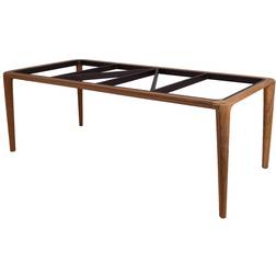 Cane-Line Aspect Esstisch Fossil Black-Teak 210 cm