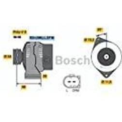 Bosch 0 986 044 490 Alternateur 14V 85A City-Coupe