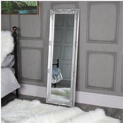 Melody Maison Silver Leaner Wall Mirror 47x142cm