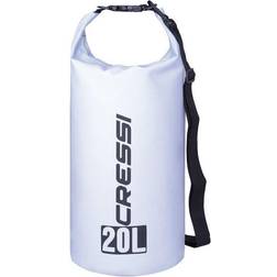 Cressi Bolsa Dry PVC 20L blanco White