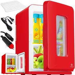 Kesser 2in1 Mini Kühlschrank Kühlbox 15 Liter Kühl und Heizfunktion Tragbarer ac dc 220-240V/12V Steckdose und Zigarettenanzünder Warmhaltebox
