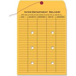 Quality Park Button & String Inter-Departmental Envelopes 10x15" 100pcs